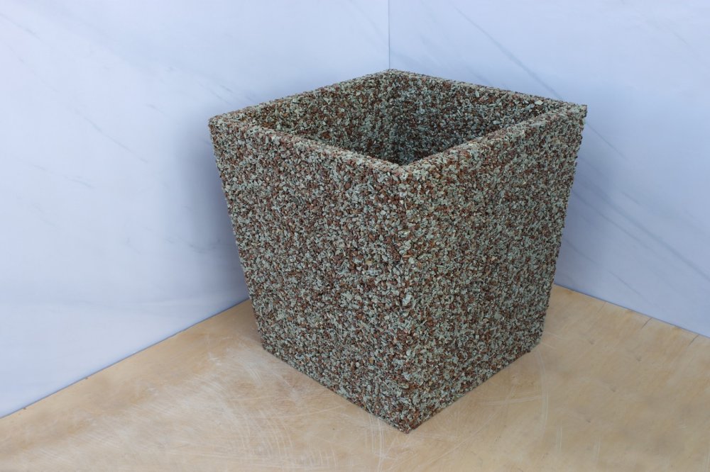 Ландшафтный вазон Куб конусный купить  c доставкой в Воронеже 