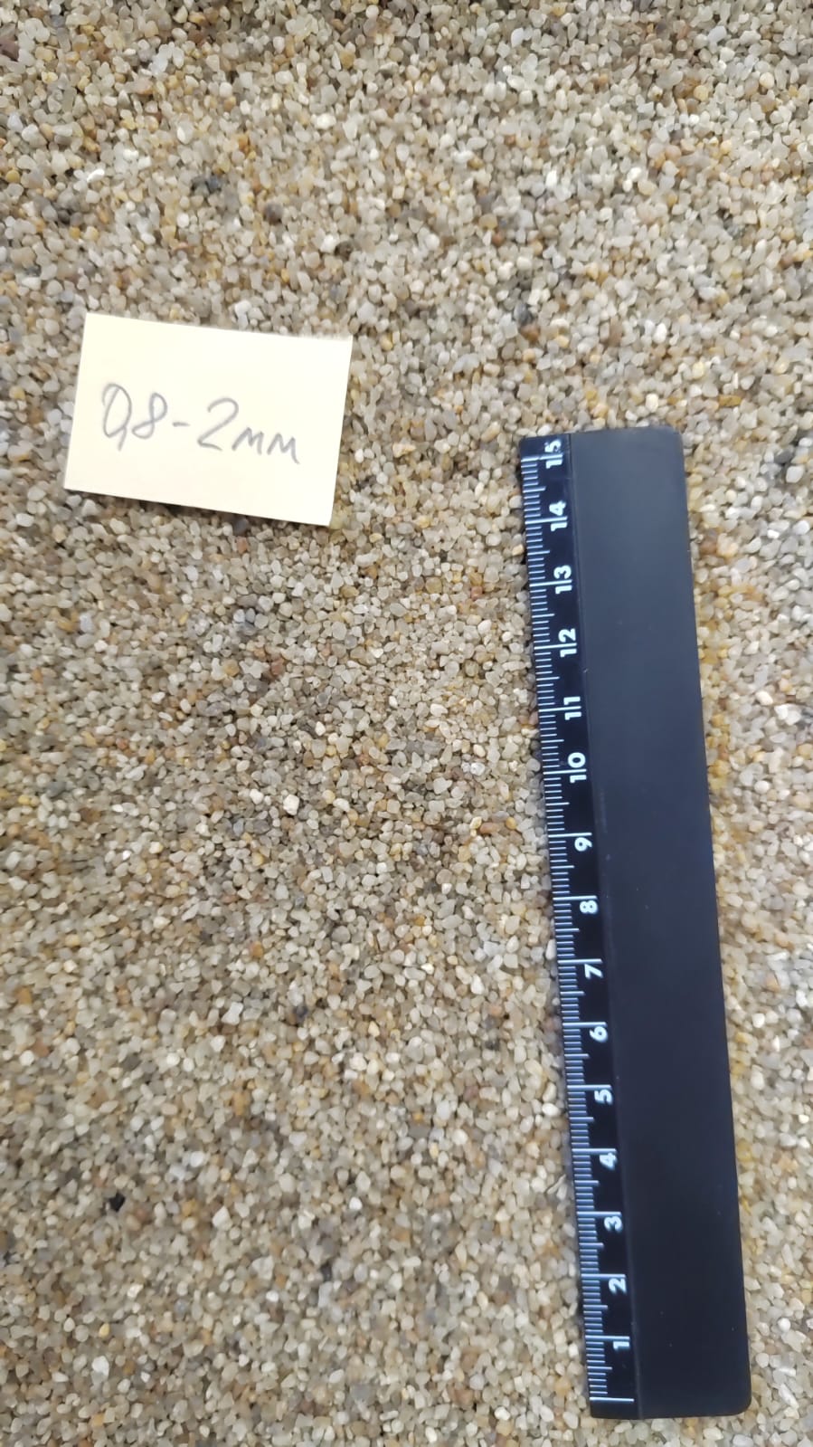 Кварцевый песок для площадок фр. 0,8 - 2 мм.  купить в Воронеже фото 