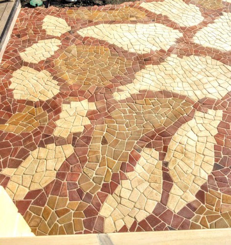  Песчаник брусчатка (Готика) art PSK-L-01  купить в Воронеже    2600 руб/кв.м    фото 