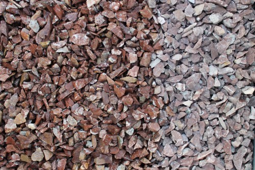  Мраморная крошка (щебень крошка розовый) фр. 10-20 мм.  купить  в Воронеже мрамор розовый, красный каменная декоративная крошка ландшафтная 7700 руб/т   фото 