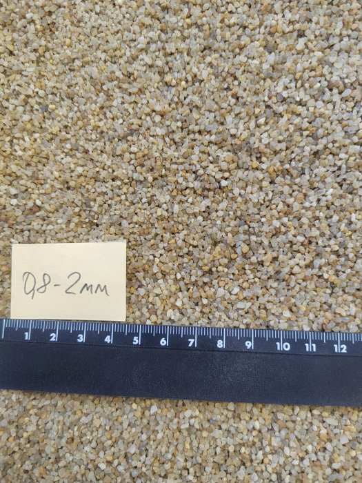 Кварцевый песок для площадок фр. 0,8 - 2 мм.  купить в Воронеже фото 
