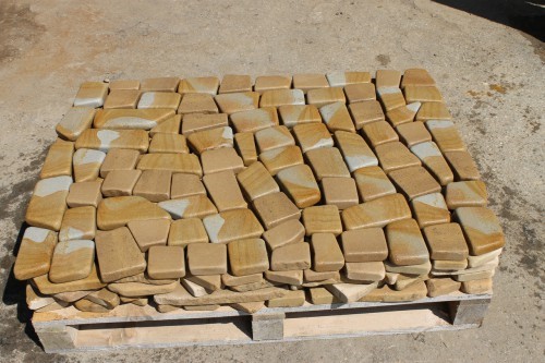  Песчаник брусчатка (Готика) art PSG-L-01  купить в Воронеже    2300 руб/кв.м   фото 